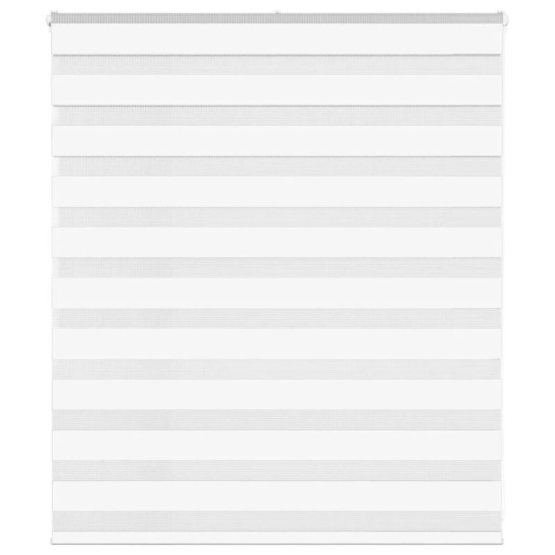 vidaXL žalūzijas zebra 130x100 cm auduma platums 125,9 cm poliesters