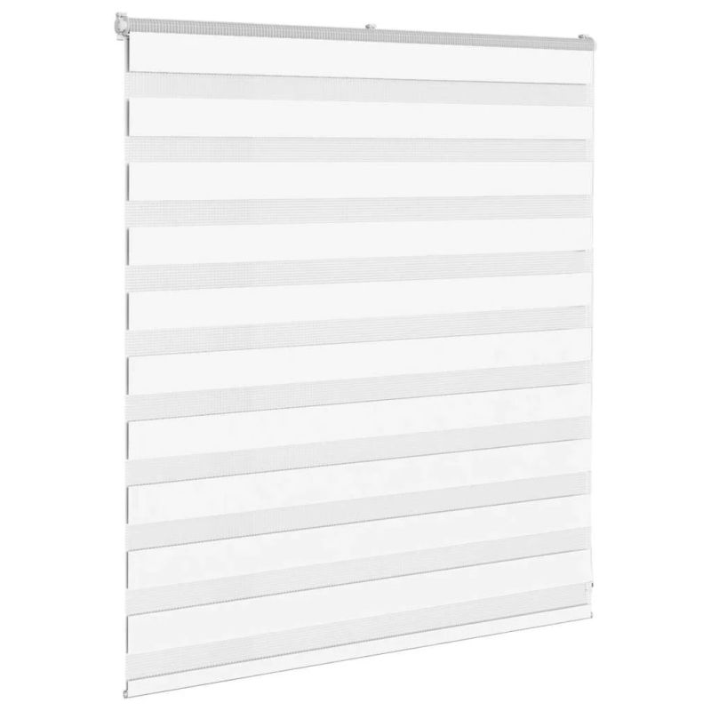 vidaXL žalūzijas zebra 130x100 cm auduma platums 125,9 cm poliesters