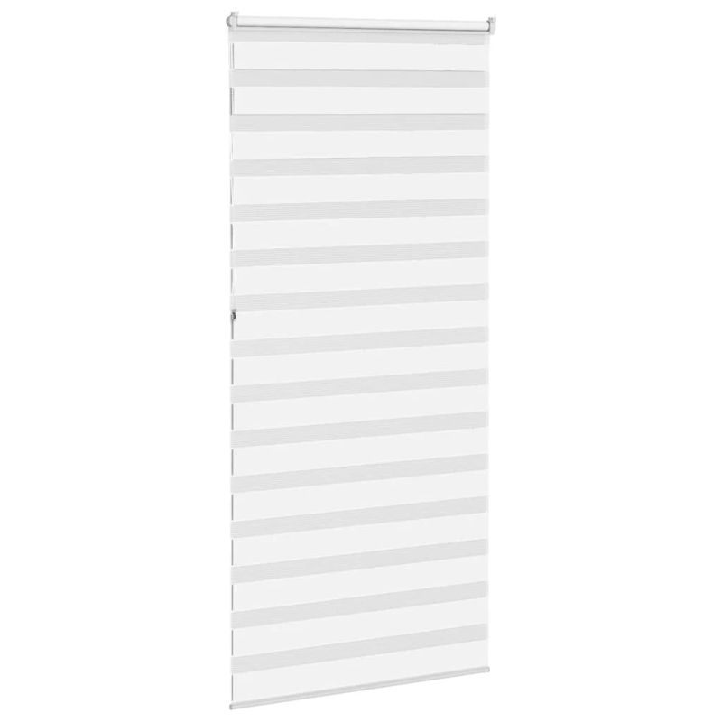 vidaXL žalūzijas zebra 110x230 cm auduma platums 105,9 cm poliesters