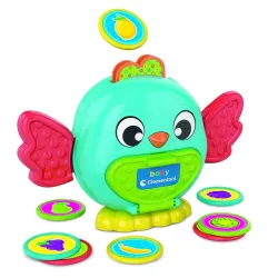 Toy bird boxwith coins 17494