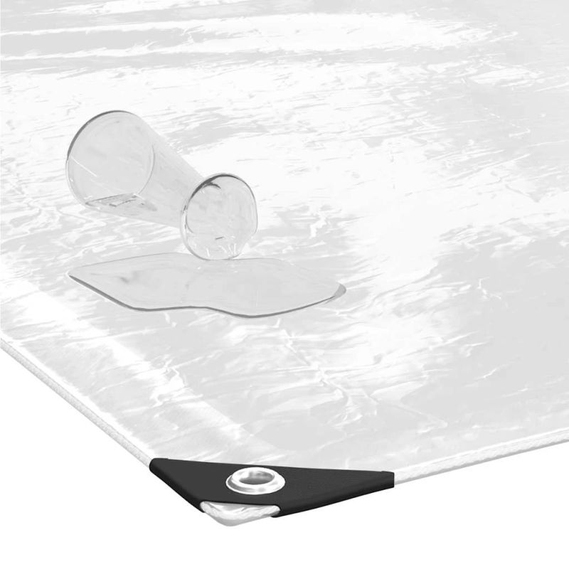 vidaXL Augu pārsegs ar cilpām 1x3 m PVC