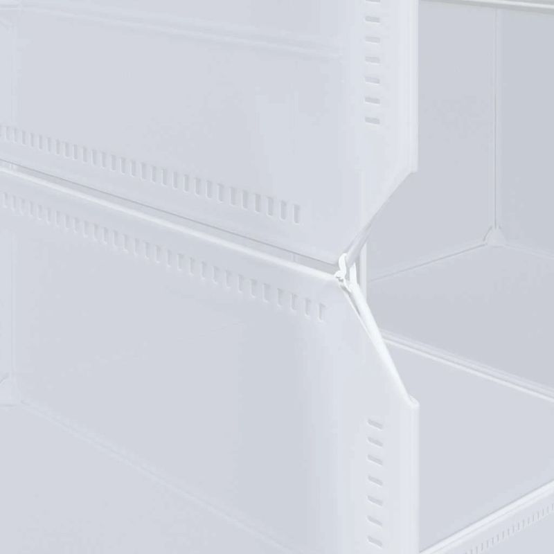 vidaXL uzglabāšanas kubu organizators 20 kubiem piekaramajiem stieņiem