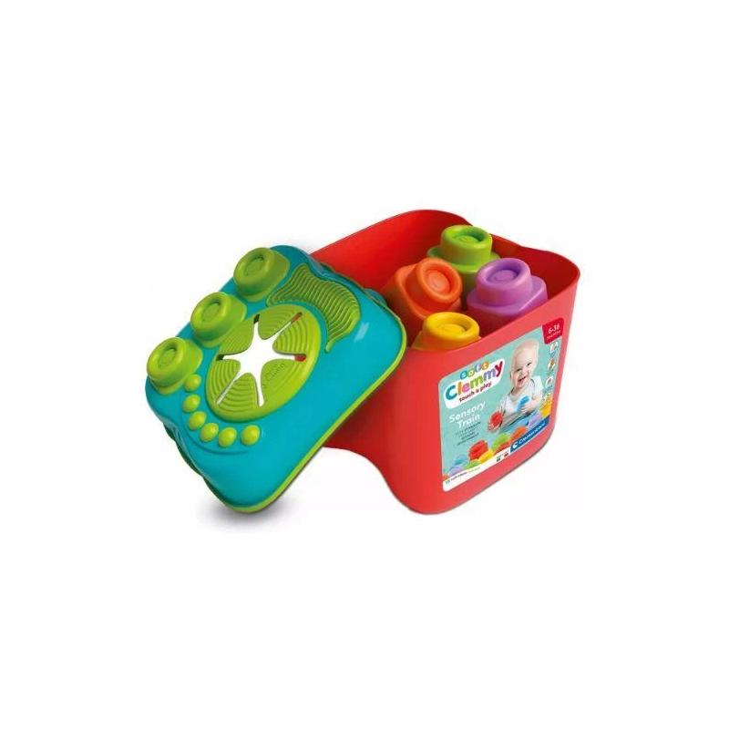 Rotaļlieta klucīši sensory bucket 17807