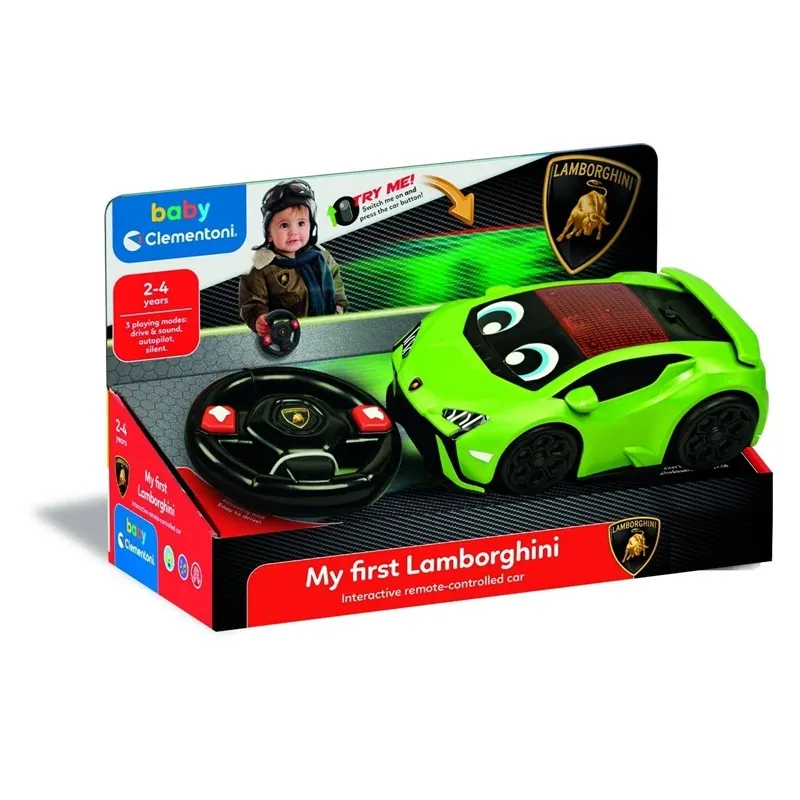 Žaislinis automobilis Clementoni My First Lamborghini 17845, įvairių spalvų