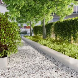 vidaXL Zālāju apmales 10 gab 25x103 cm Nerūsējošais tērauds