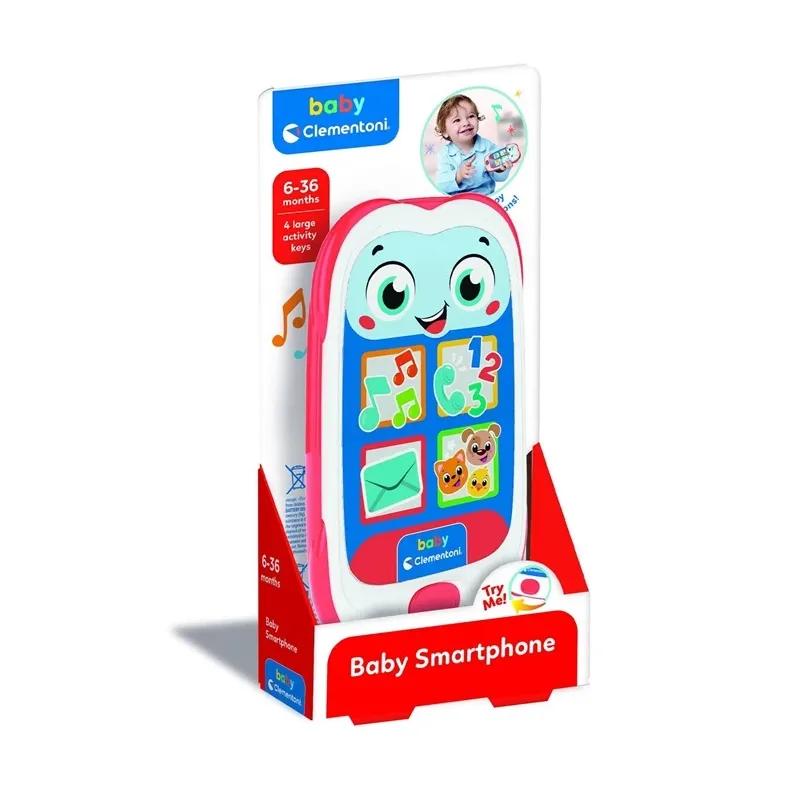 Rotaļu telefons Clementoni, daudzkrāsaina