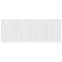 vidaXL Mežģīņu aizkars ar aizkariem Balts 1200 x 280 cm Poliesters