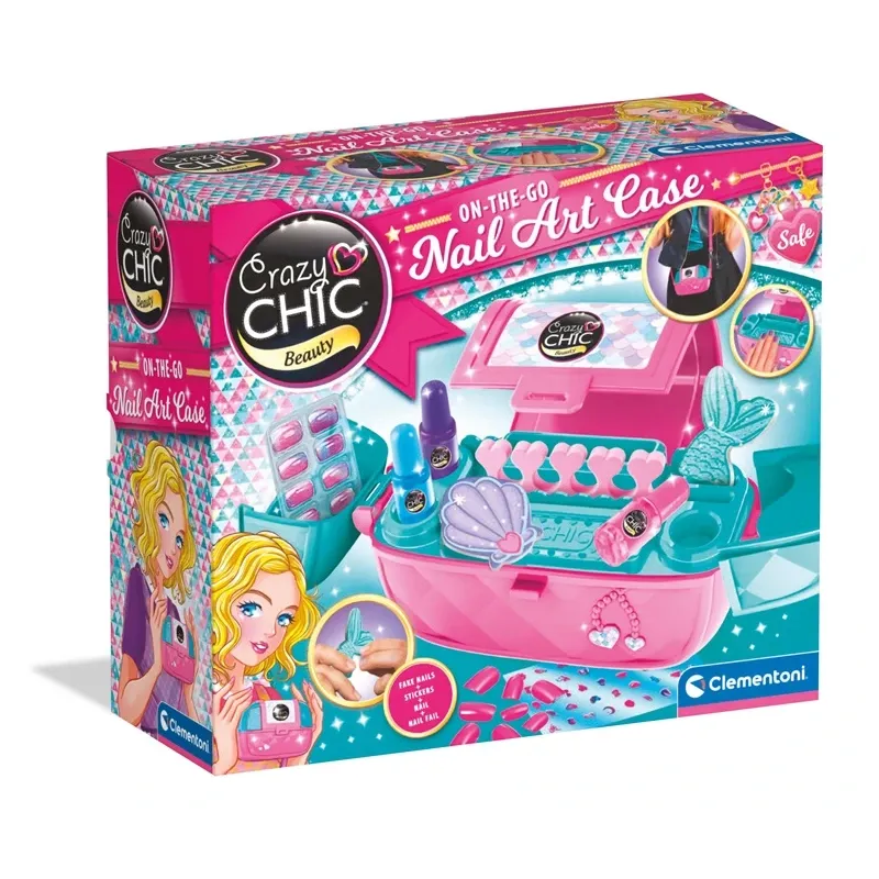 Nagu dekorēšanas komplekts bērniem Clementoni Crazy Chic 18206