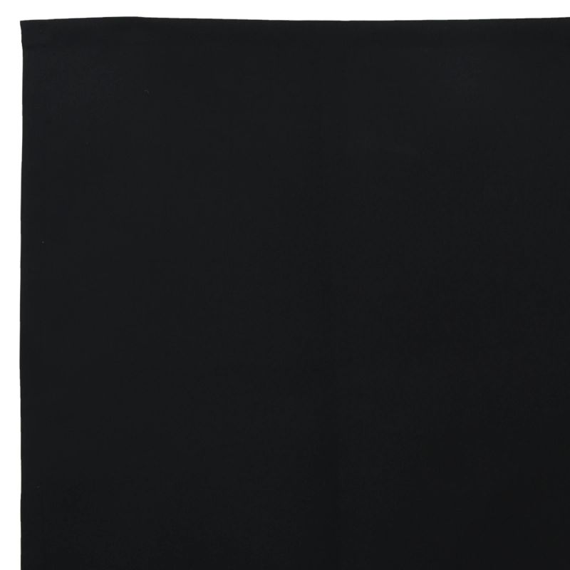 vidaXL Markīzes rezerves audums Melna 580 x 295 cm Poliesters