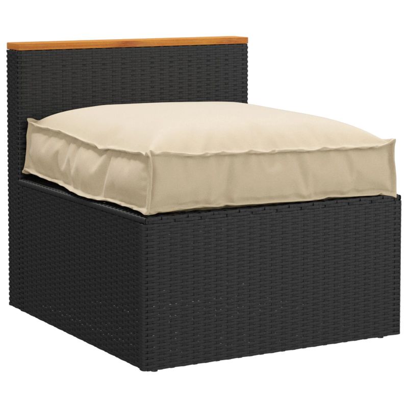 vidaXL Spilvens Bēša 70 x 70 x 12 cm Oksforda audums