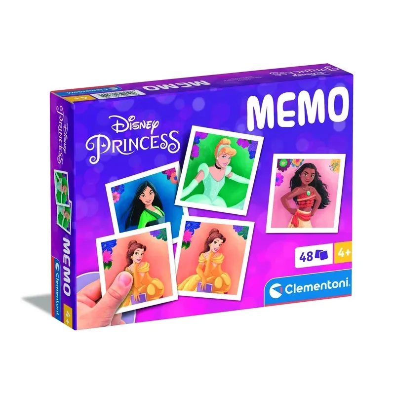 Atminties ,memo, žaidimas Clementoni Classic Educational Games Memo Cards Princess 18311