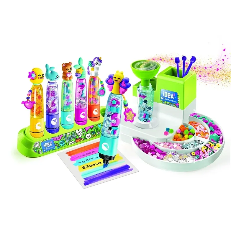 Dekorēšanas komplekts Clementoni Idea Highlighter Studio, daudzkrāsaina