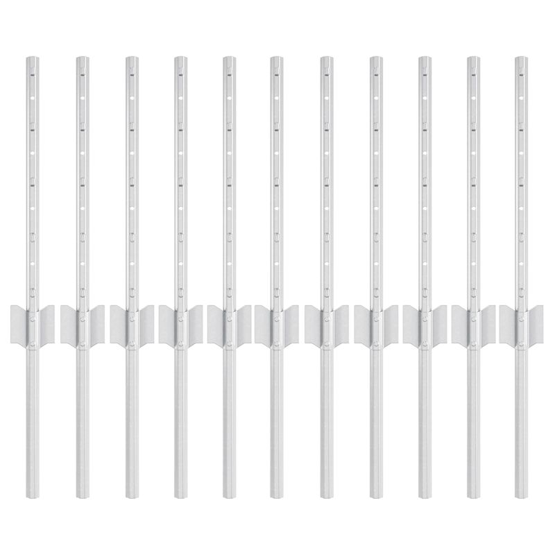 vidaXL Žoga āķis 11 pcs Sudraba 40 cm Tērauds