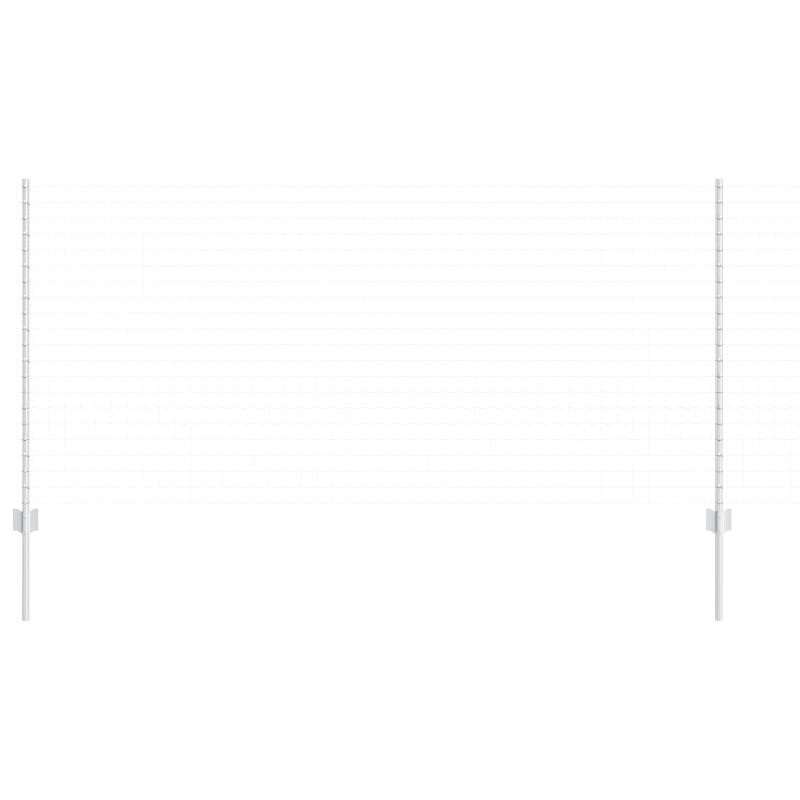 vidaXL Žoga āķis 5 pcs Sudraba 120 cm Tērauds