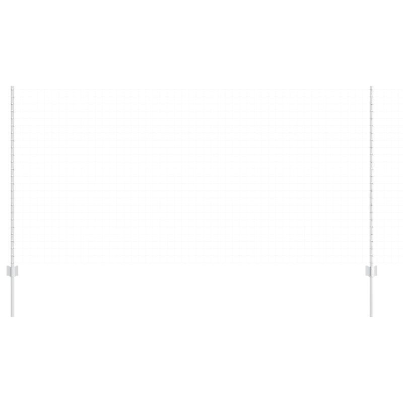 vidaXL Žoga āķis 5 pcs Sudraba 140 cm Tērauds