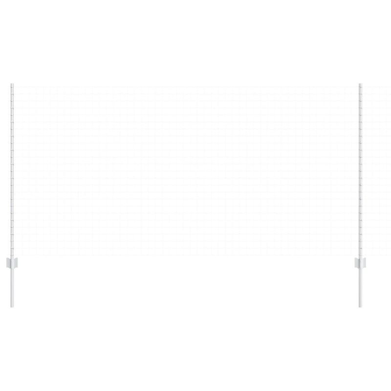 vidaXL Žoga āķis 11 pcs Sudraba 140 cm Tērauds