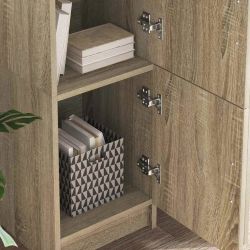 vidaXL Galds 2 pcs Sonoma ozols