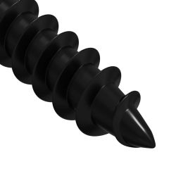 vidaXL Pašvītņojamais Nags 9000 pcs Melna Tērauds