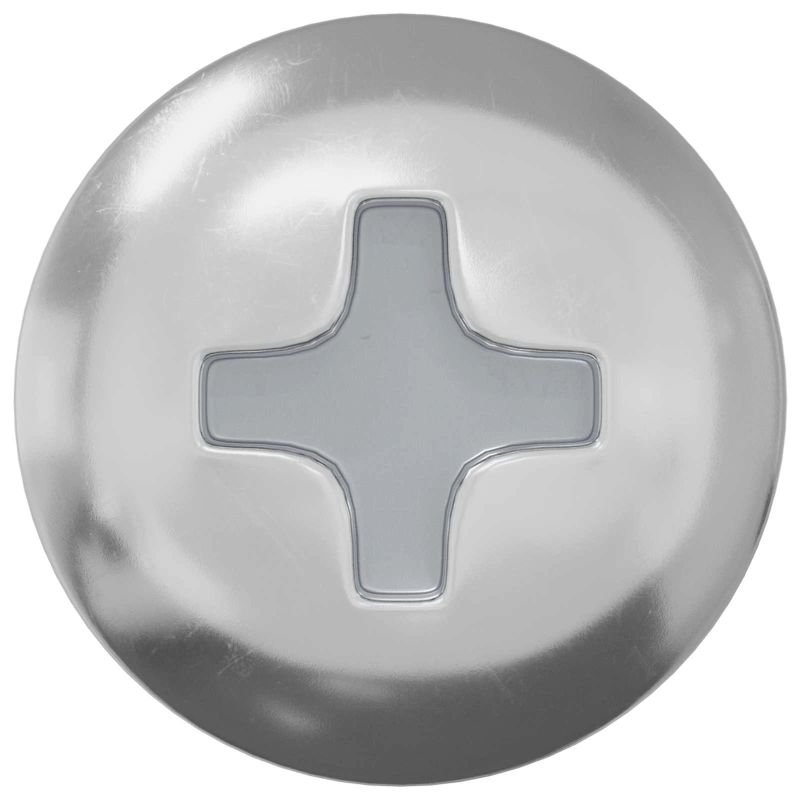 vidaXL Koka skrūves 12 pcs Sudraba M4 x 25 mm Tērauds