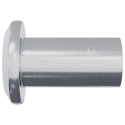 vidaXL Bloķējošais uzgrieznis 2 pcs Niķelis M6 x 25 mm Tērauds