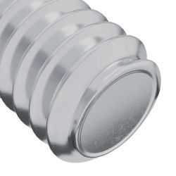 vidaXL Galvas bloķēšanas skrūve 3600 pcs Sudraba Tērauds