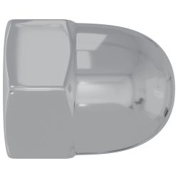 vidaXL Uzgrieznis 9574 pcs Sudraba M6 x 10 mm Dzelzs