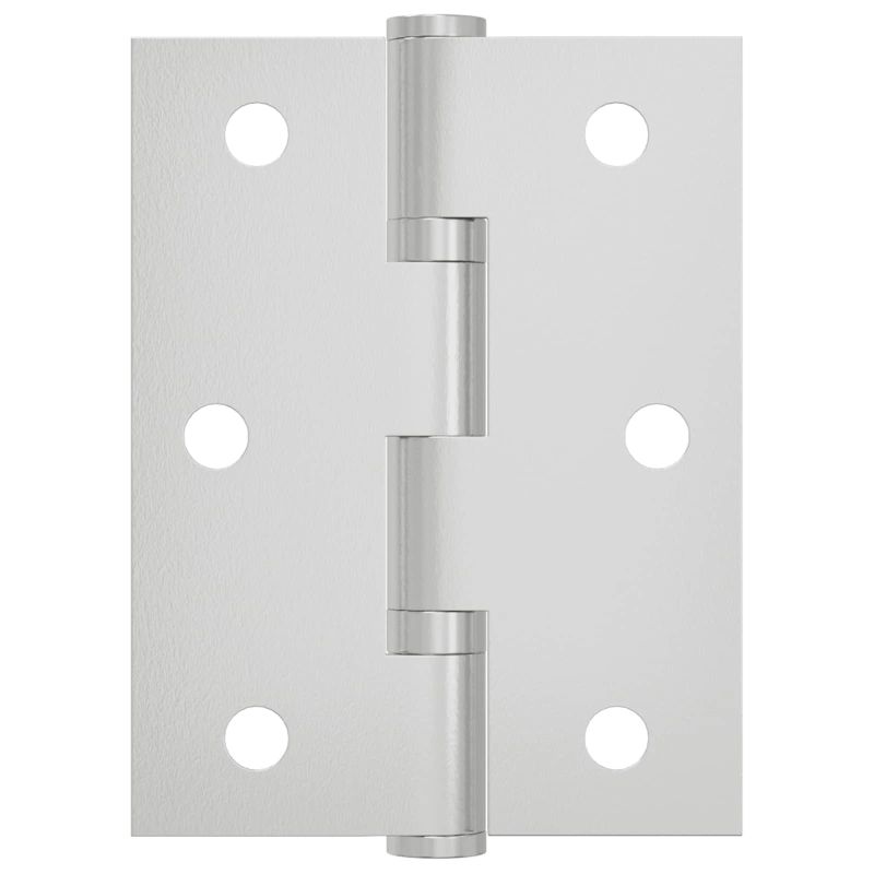 vidaXL Eņģe 2 pcs Sudraba 50 x 38 x 1,3 mm Tērauds