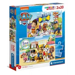 Pusle 2in1 Clementoni Paw Patrol, 27 cm x 18.5 cm, 40 tk
