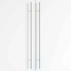 vidaXL Skapja rokturis 12 pcs Sudraba 900 mm Nerūsējošs tērauds