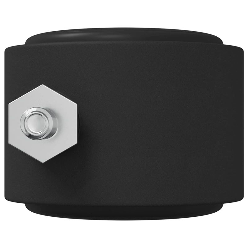 vidaXL Riteņi 2 pcs Melna 40,1 x 37,8 mm PP un dzelzs