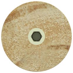 vidaXL Mēbeļu kājas 2 pcs Brūna DIA 44 x 100 mm Cieta eikalipta koksne