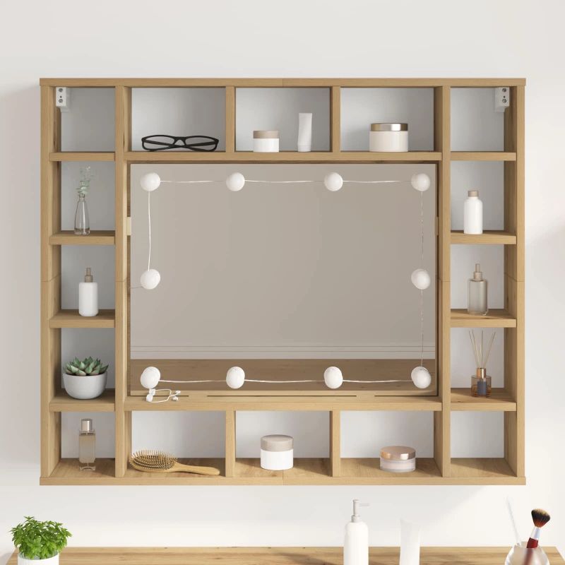 vidaXL Spoguļu gaismas 2 pcs Balts 4.5 x 4.5 x 4.8 cm Plastmasa