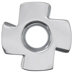 vidaXL Pronged T-nut 2 pcs Sudraba M6 mm Tērauds