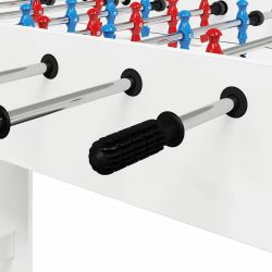 vidaXL Futbola galda rokturi 10 pcs Melna 2,8 x 2,8 x 9,3 cm Plastmasa