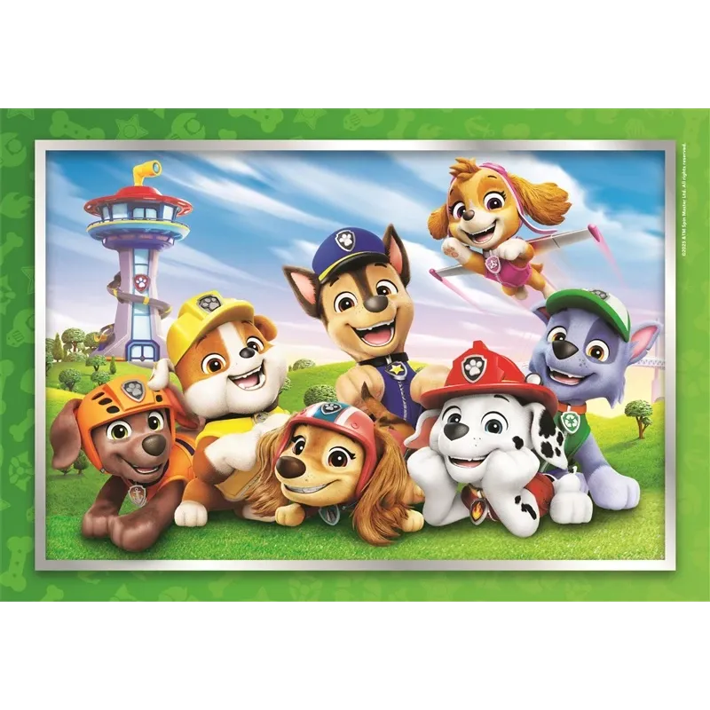 Puzle Clementoni Paw Patrol 26071, 33.5 cm x 23.5 cm, 60 gab.