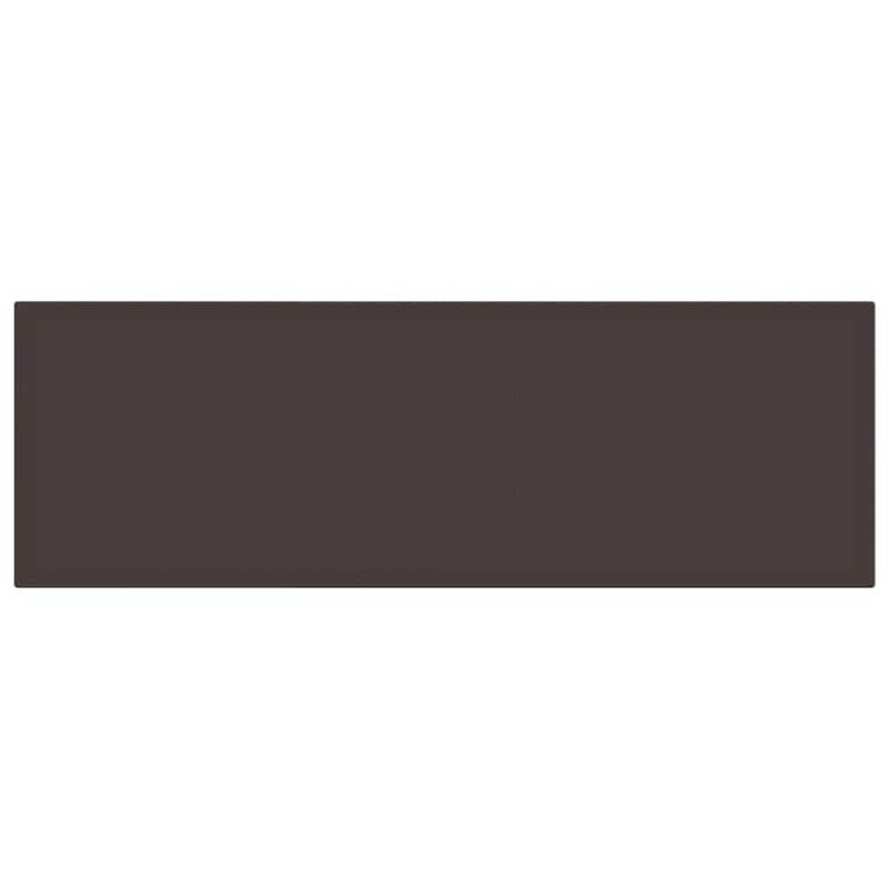 vidaXL Dārza ēdamgalds 13 pcs Brūna Poliūtu rotangpalma