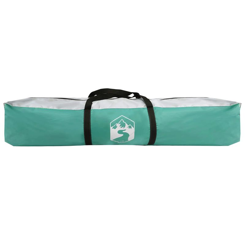 vidaXL Momentāna Telts Jūras zaļa 260 x 260 x 197 cm Tērauds