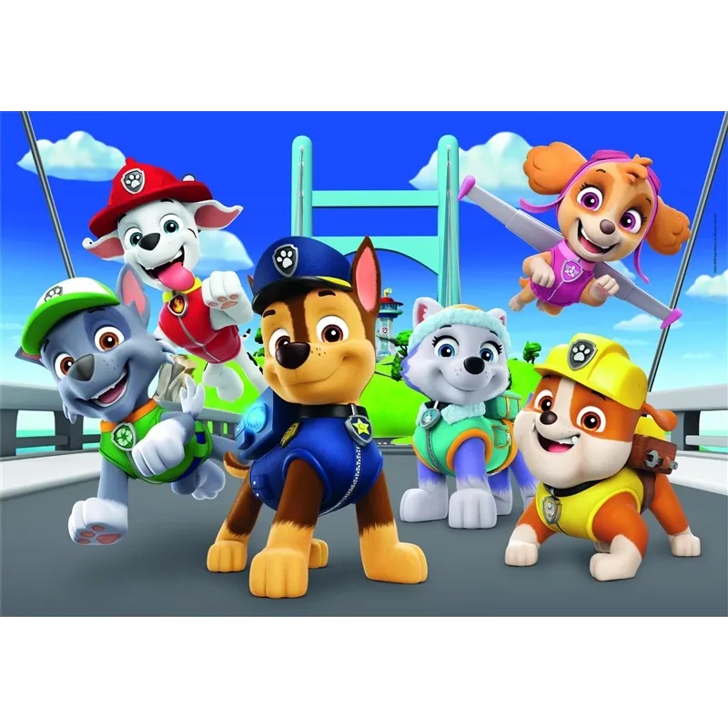 Dėlionė Clementoni PAW PATROL 29780. 48.5 cm x 33.5 cm