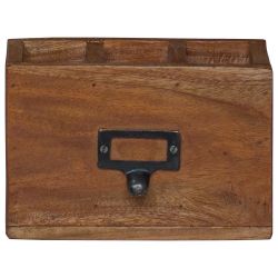 vidaXL Zīmulu futrālis Daudzkrāsains 18 x 10 x 12 cm