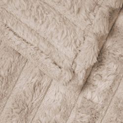 vidaXL Pledu segas 6 pcs Bēša 270 x 240 cm Flīss