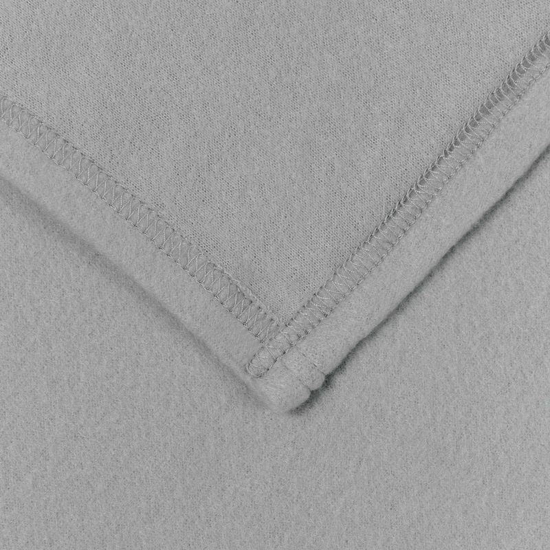 vidaXL Pleds Pelēka 270 x 240 cm Flīss