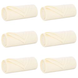 vidaXL Pledu segas 6 pcs Krēmkrāsa 270 x 240 cm Flīss