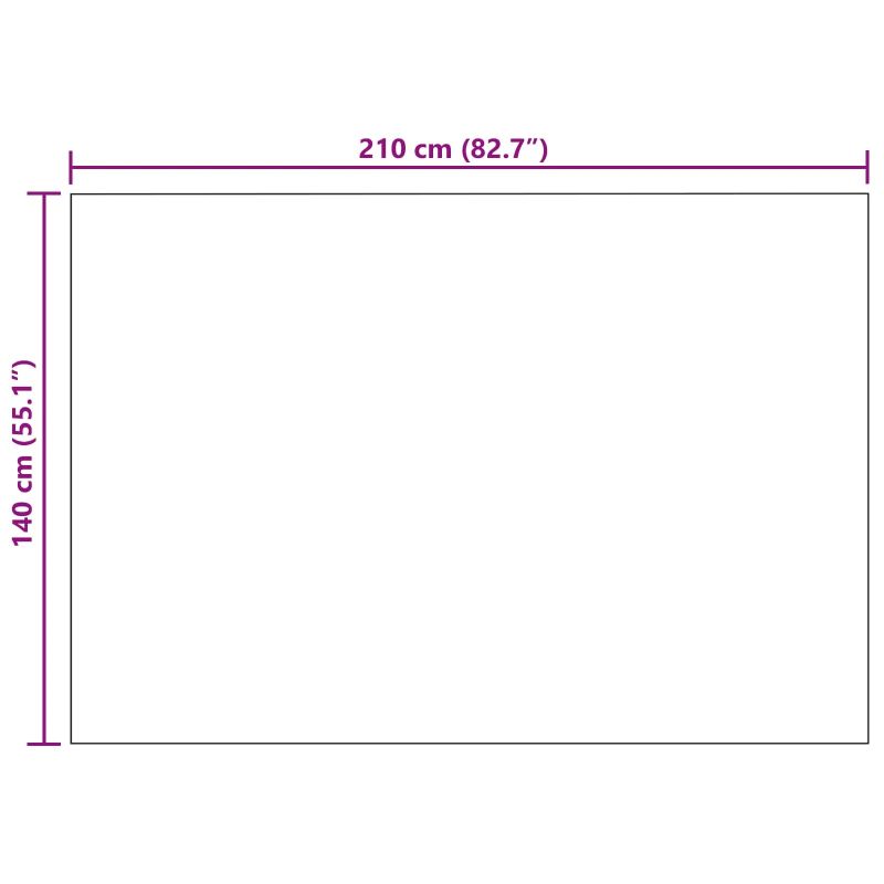 vidaXL Pledu segas 6 pcs Kamieļu krāsa 210 x 140 cm Flīss