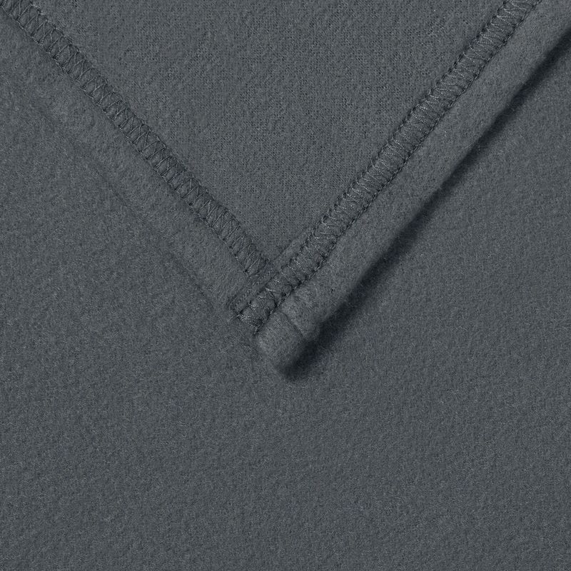 vidaXL Pledu segas 6 pcs Tumši pelēks 350 x 270 cm Flīss