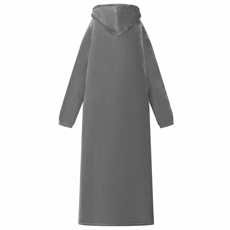 vidaXL Segas džemperis ar kapuci Tumši pelēks xl Fleeces un flaneļa