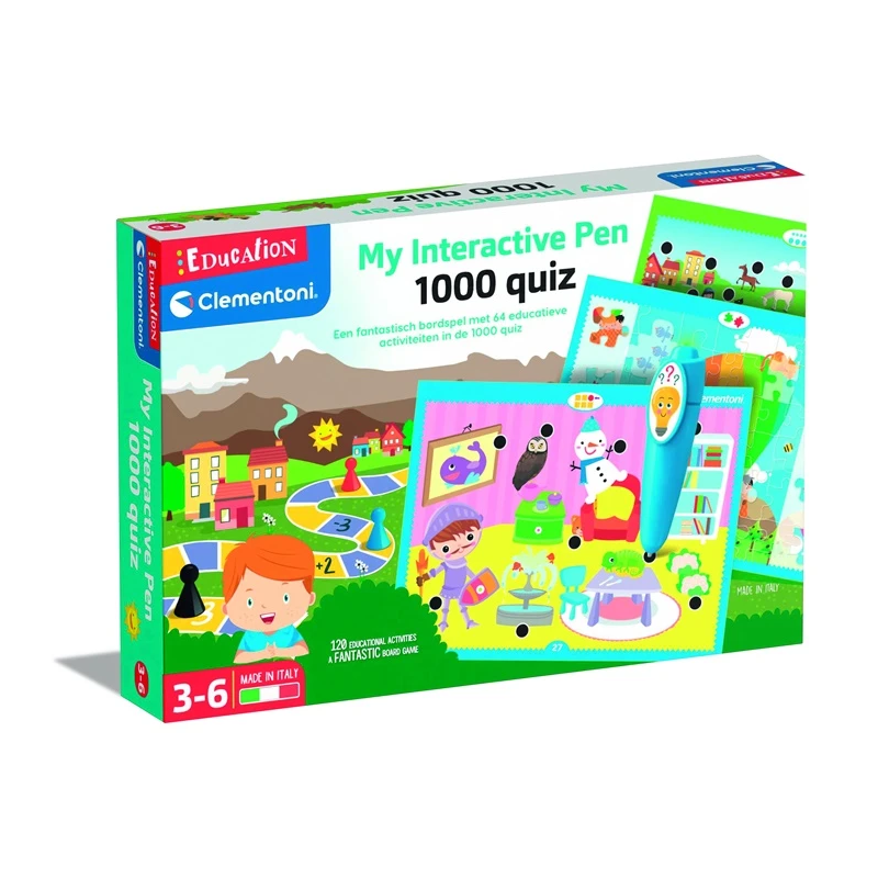 Rotaļlieta my interactive pen 1000 quiz