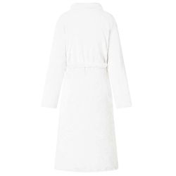 vidaXL Halāts bez kapuces Balts xxl Flanelis