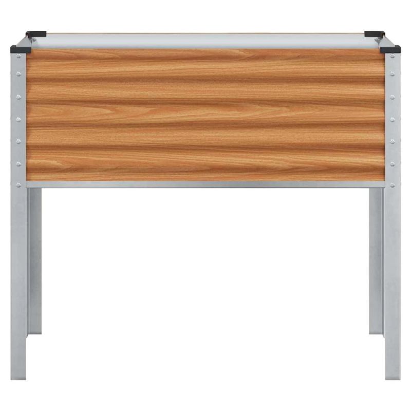 vidaXL Dārza stādītājs Gaiši brūns 100.5 x 40.5 x 90 cm