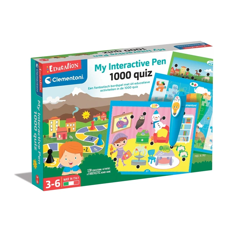Rotaļlieta my interactive pen 1000 quiz