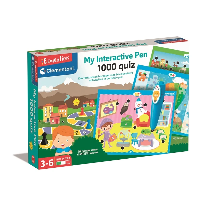 Rotaļlieta my interactive pen 1000 quiz
